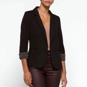 Skies Are Blue Black Blazer